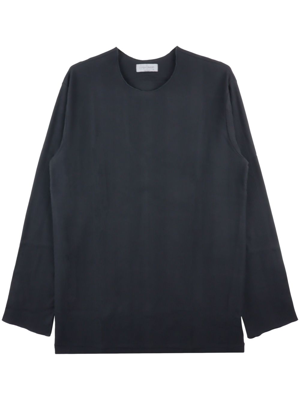 Yohji Yamamoto 纯色毛衣 - 黑色