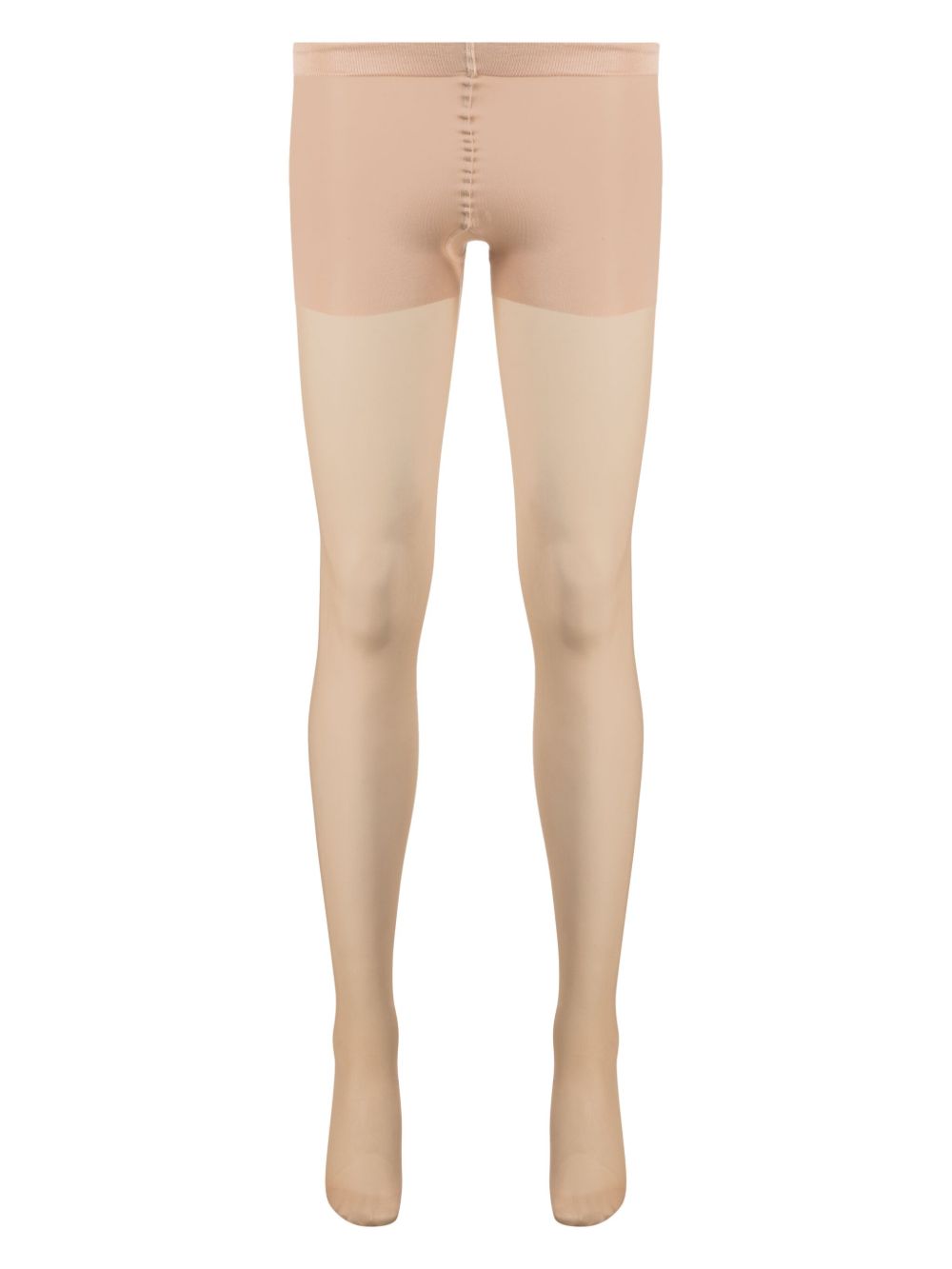 Wolford 顶部塑形高腰打底裤 - 褐色