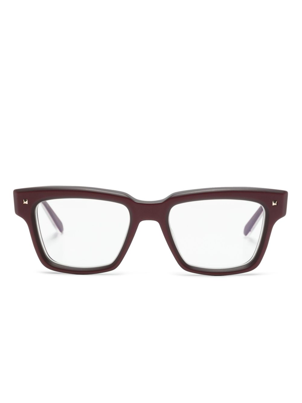 VALENTINO GARAVANI EYEWEAR V-Essential 方框眼镜 - 红色