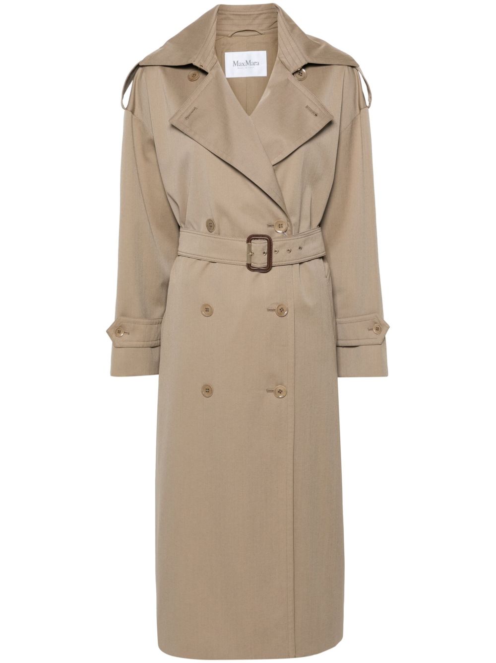 Max Mara 双排扣风衣 - 中性色