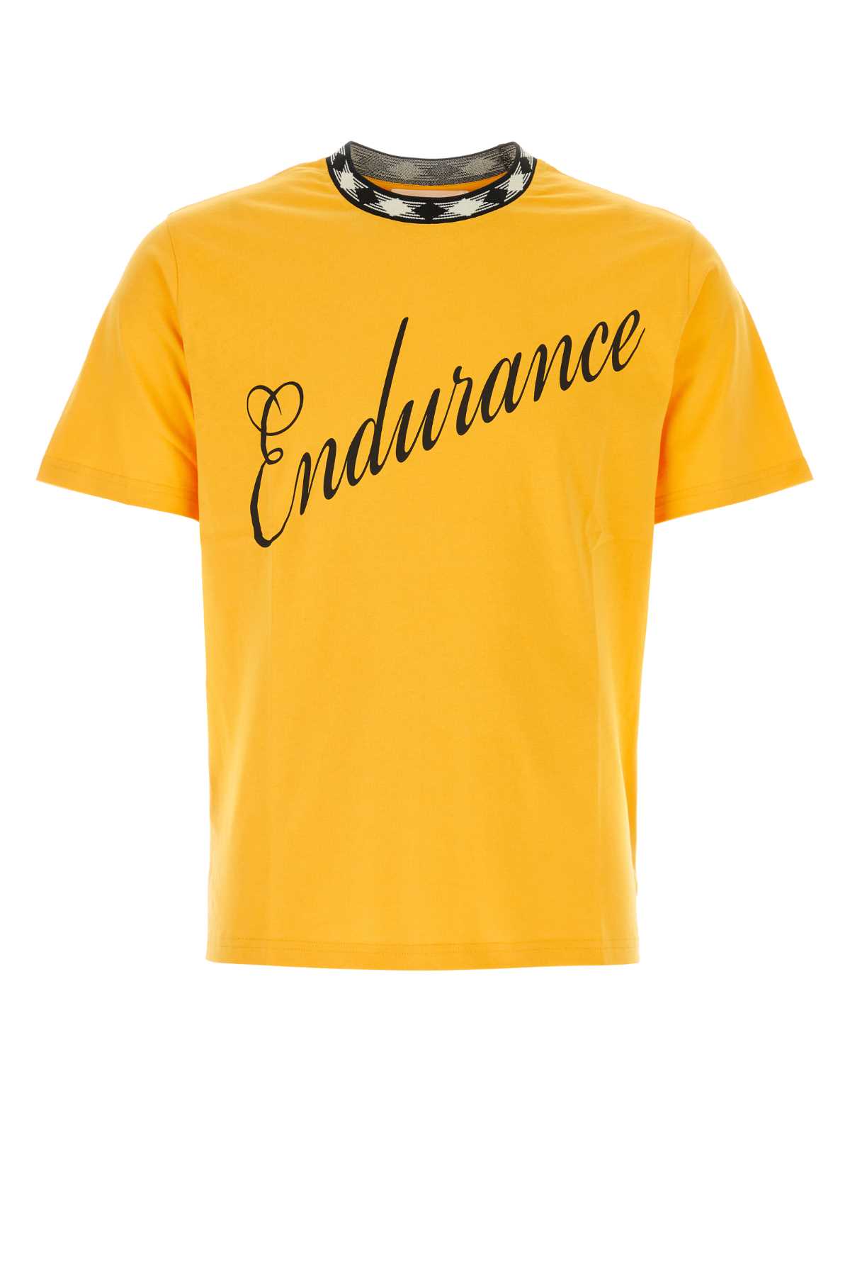 Wales Bonner Yellow Cotton Endurance T-shirt