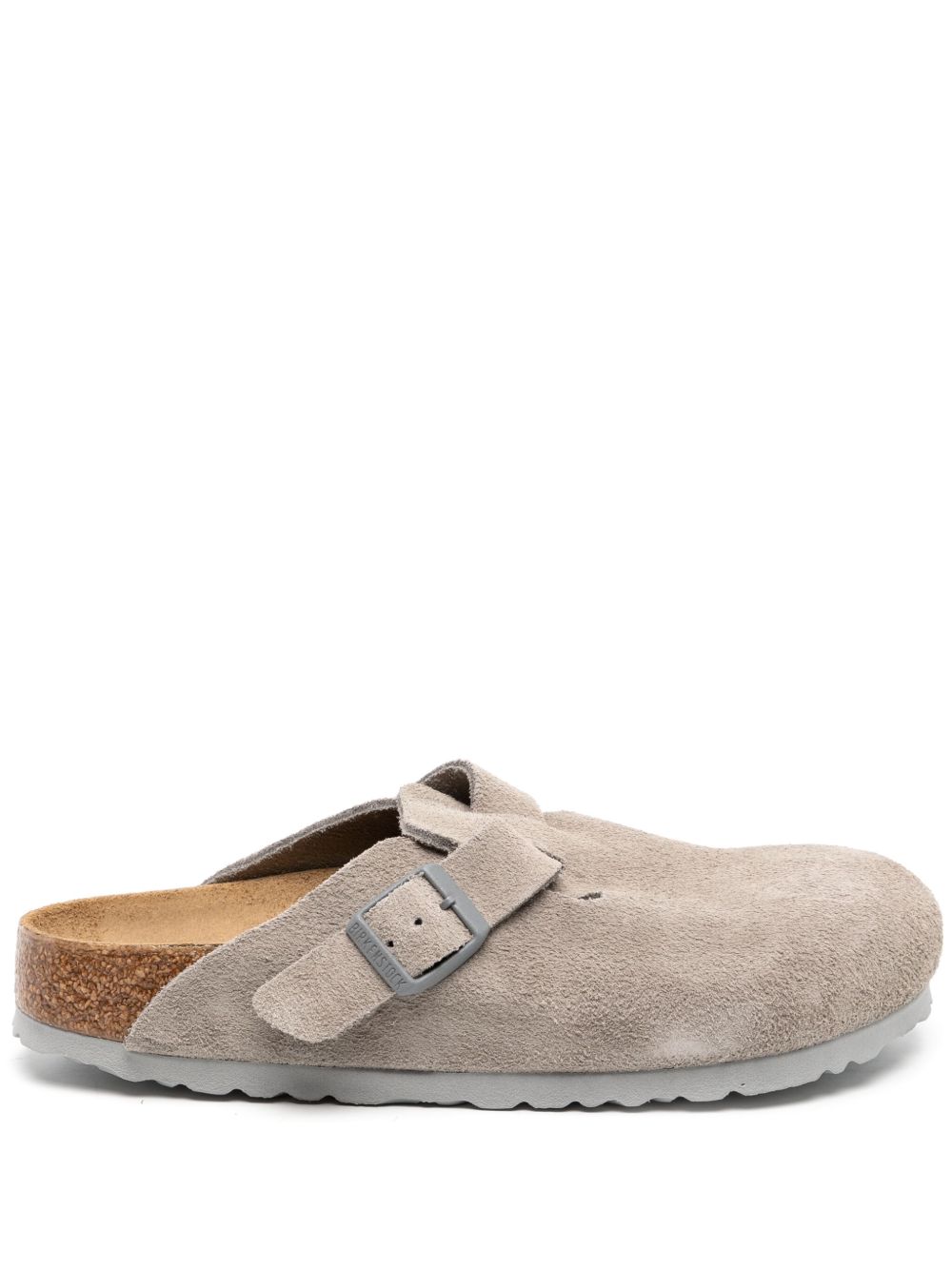 Birkenstock Boston 柔软鞋垫拖鞋 - 灰色