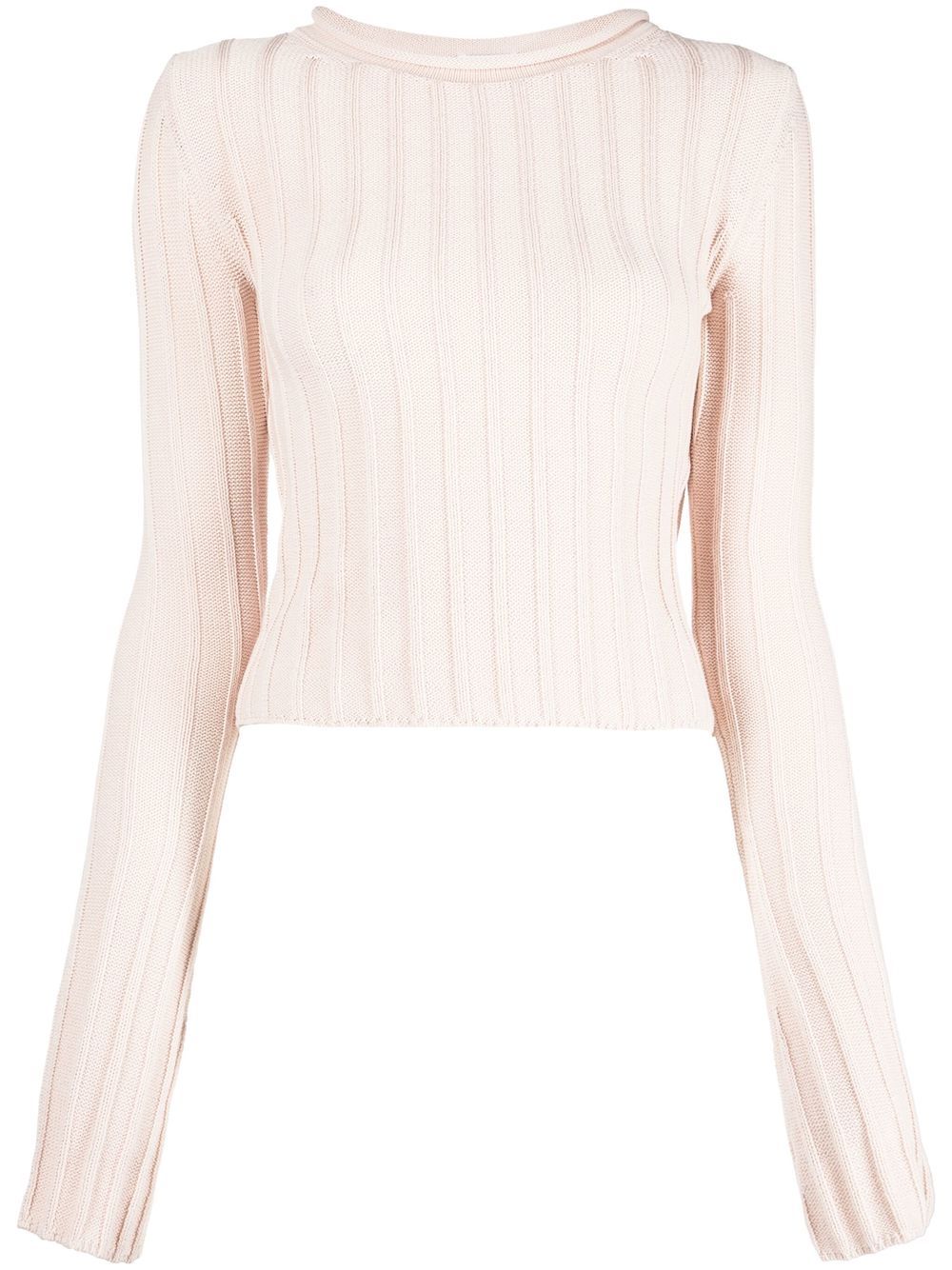 Filippa K 罗纹针织棉毛衣 - 粉色