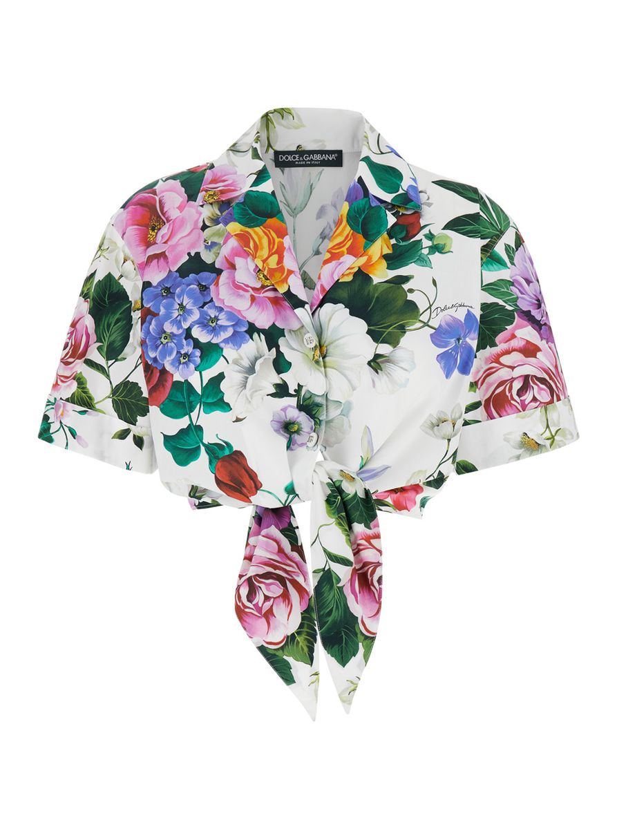 Dolce & Gabbana 印花棉质衬衫