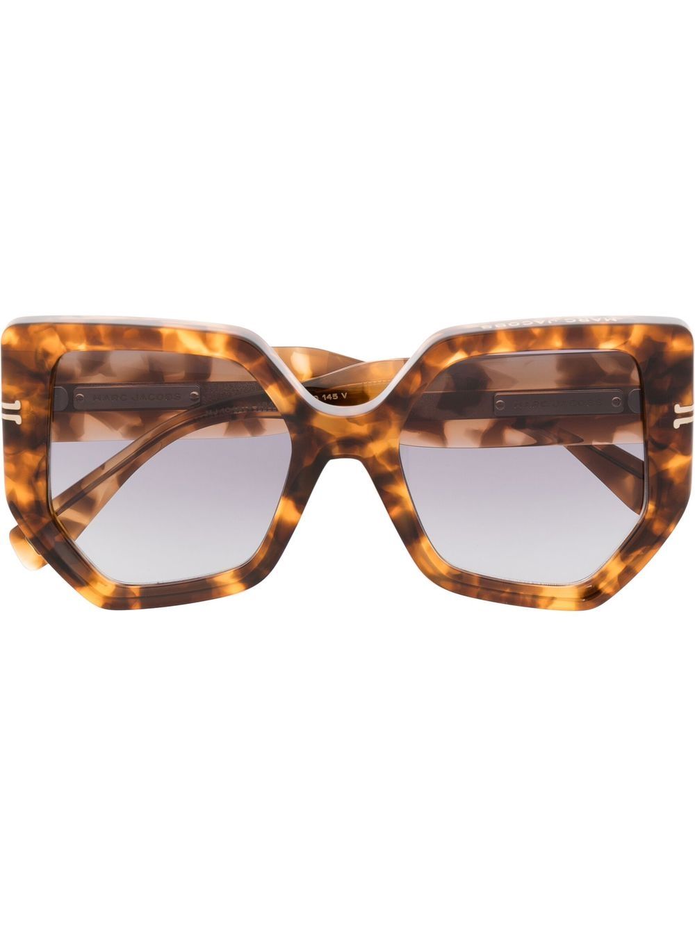 Marc Jacobs Eyewear 超大框太阳眼镜 - 中性色