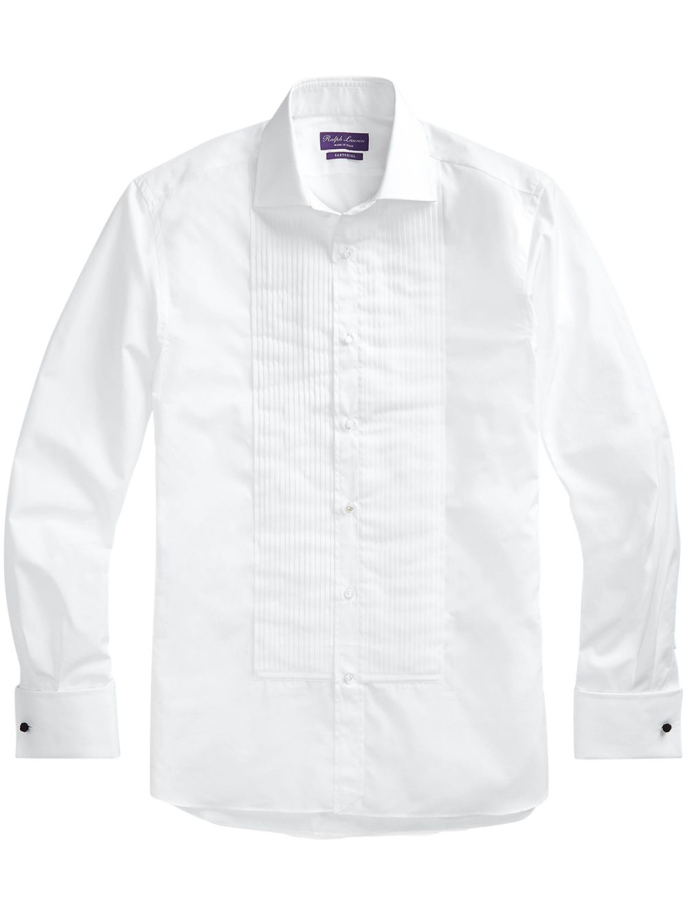 Ralph Lauren Purple Label 府绸正装衬衫 - 白色