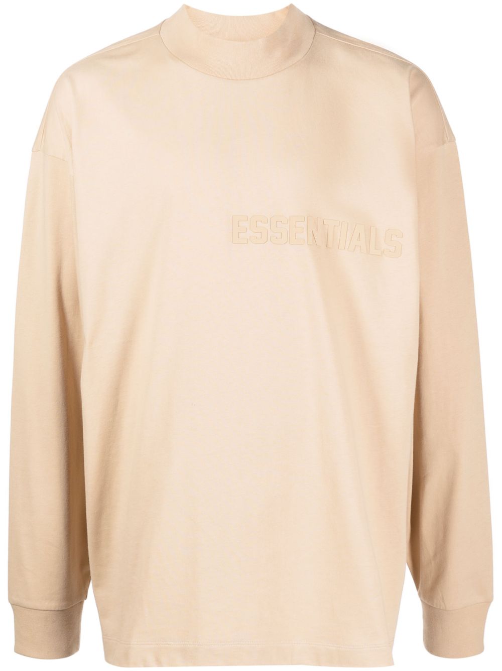 FEAR OF GOD ESSENTIALS 长袖棉T恤 - 褐色