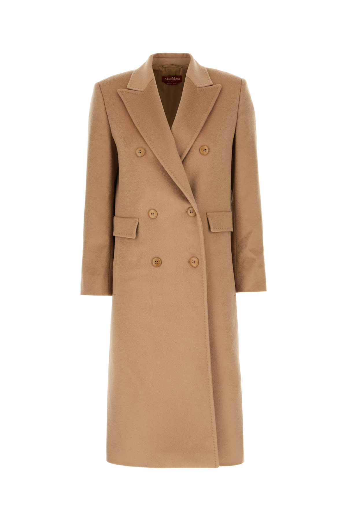 Max Mara Studio 米色羊毛大衣