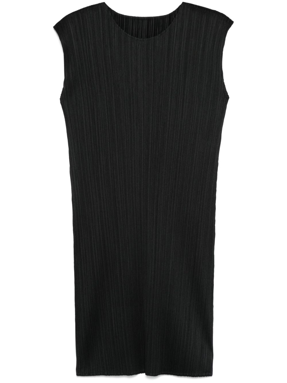 Pleats Please Issey Miyake July 中长连衣裙 - 黑色
