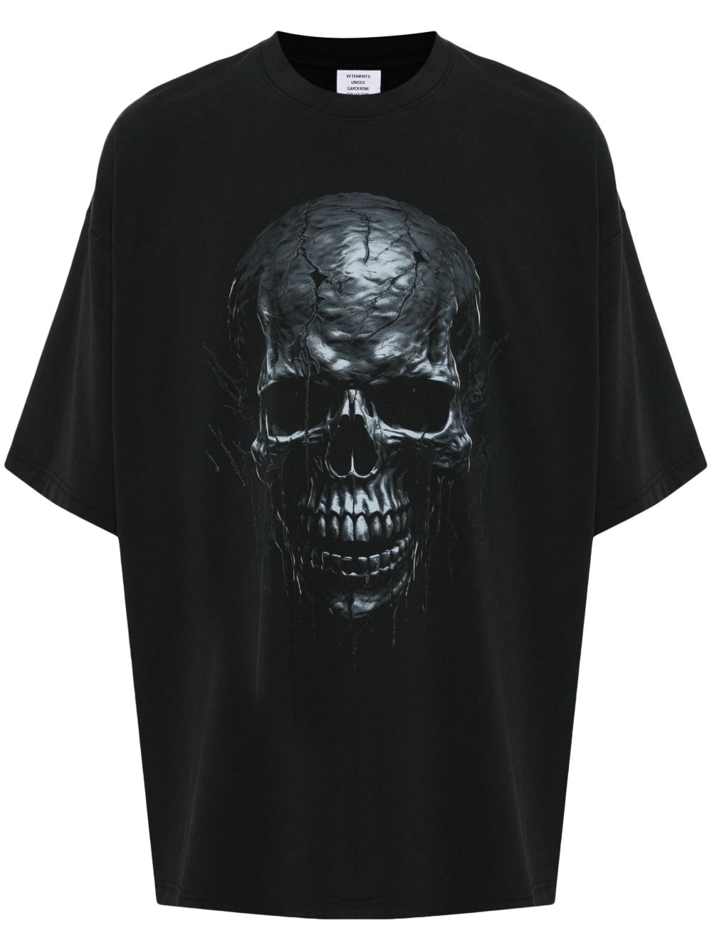 VETEMENTS 棉T恤 - 黑色