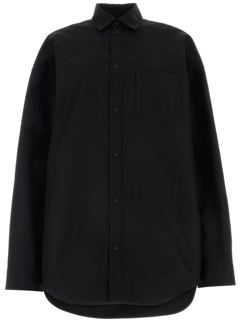 Balenciaga 棉质衬衫 - 黑色