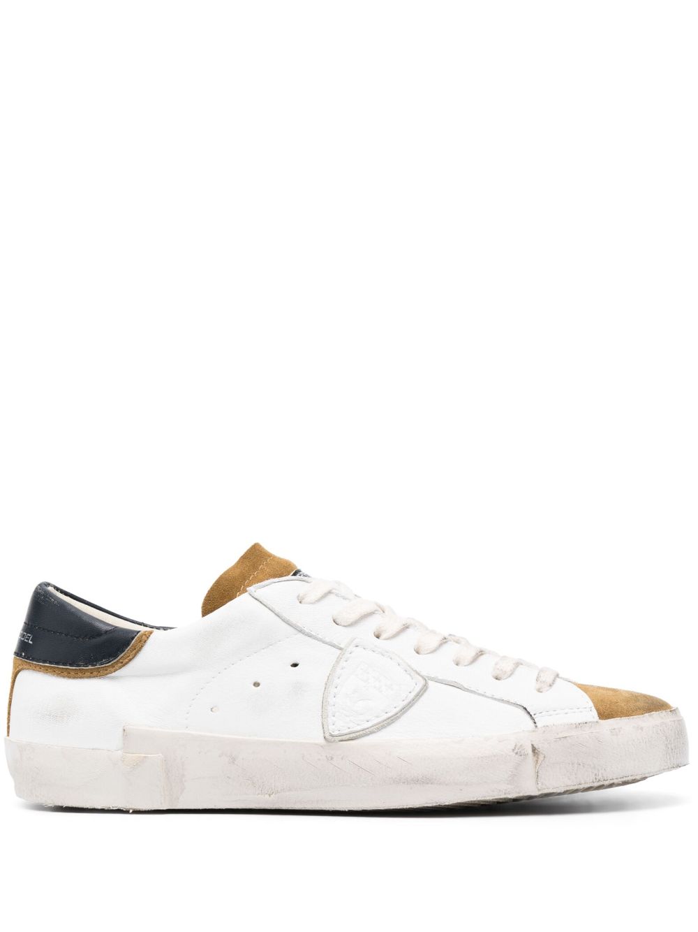 Philippe Model Paris PRSX 皮质低帮运动鞋 - 白色