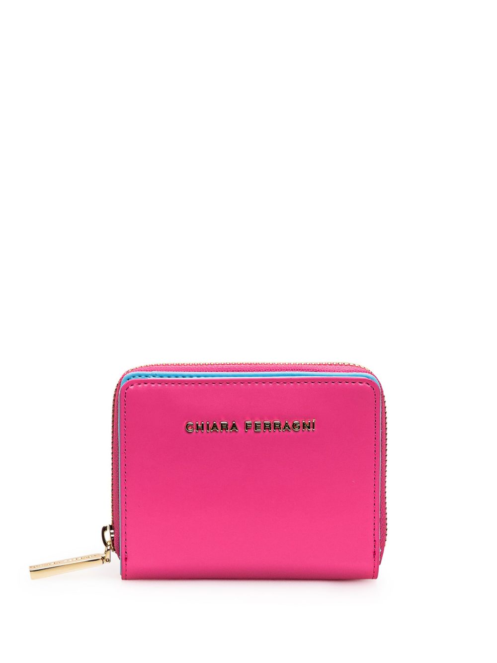 Chiara Ferragni logo字母钱包 - 粉色