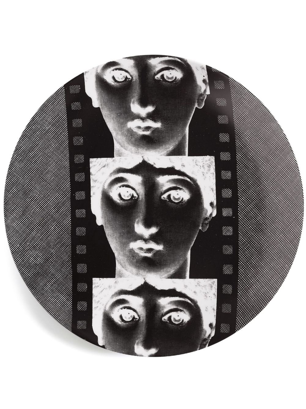 Fornasetti Tema e Variazioni n.272 装饰盘 - 黑色