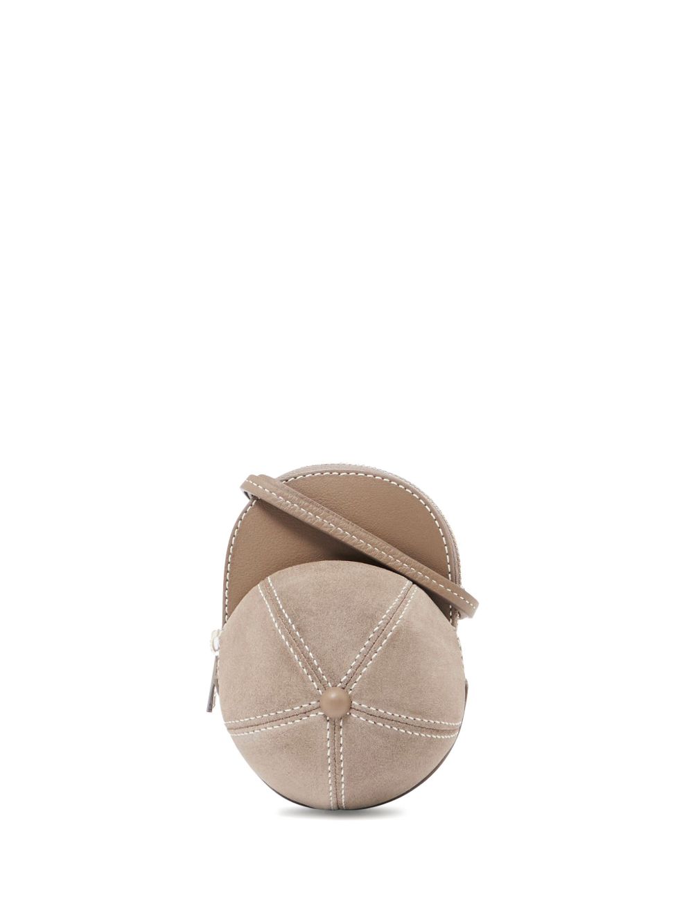 JW Anderson Cap 迷你斜挎包 - 褐色