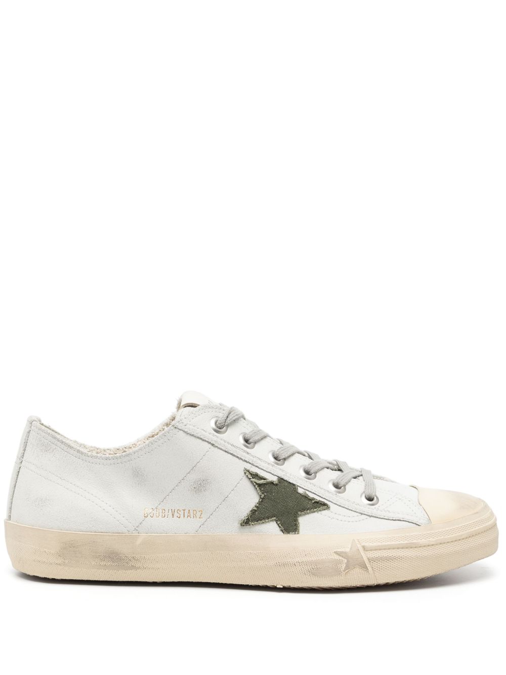 Golden Goose V-Star 皮质运动鞋 - 中性色