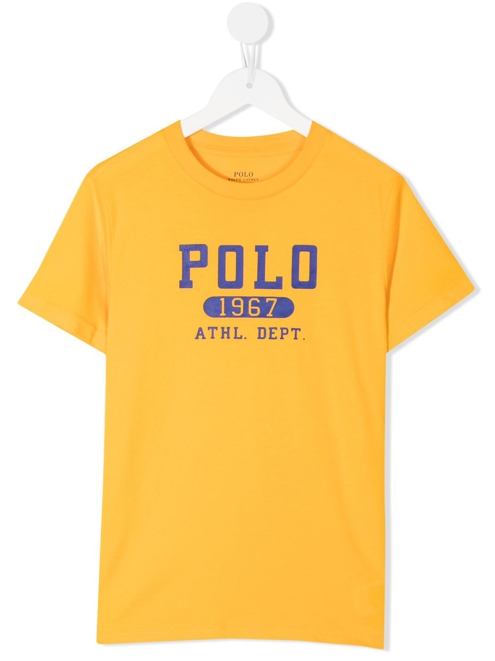 POLO RALPH LAUREN KIDS logo印花短袖T恤 - 黄色