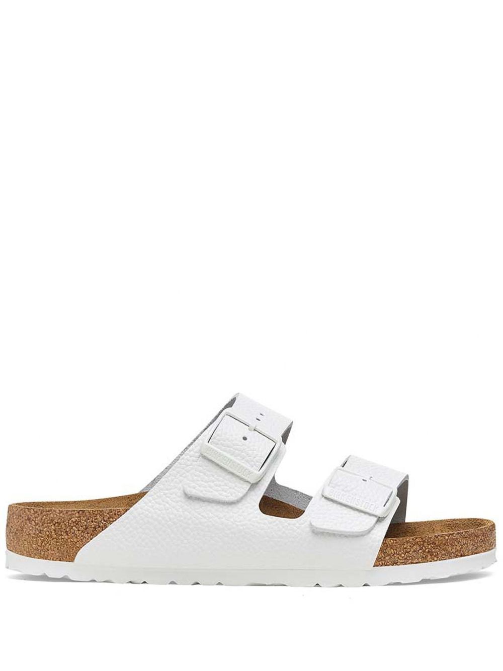 Birkenstock Arizona 皮质拖鞋 - 白色