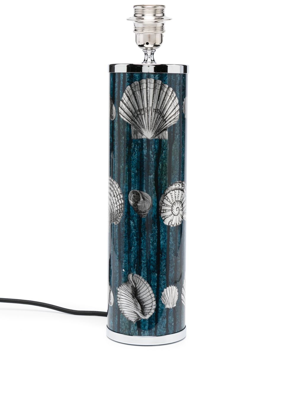 Fornasetti 贝壳印花台灯座 - 蓝色