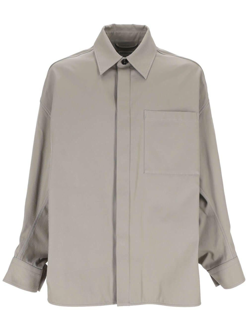 Bottega Veneta 斜纹宽松衬衫