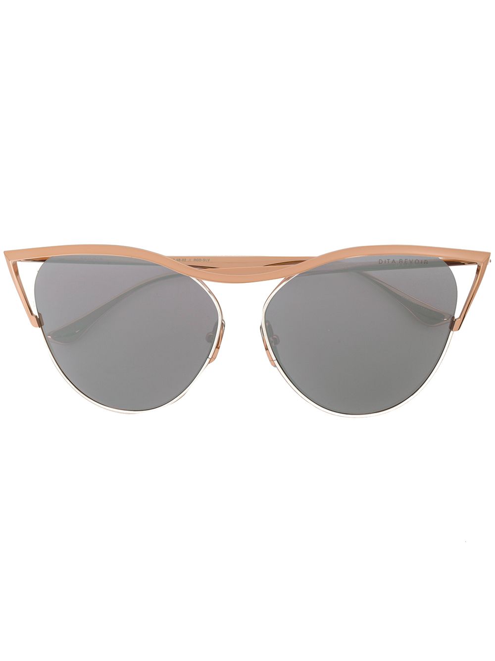 Dita Eyewear Revoir太阳眼镜 - 金属色
