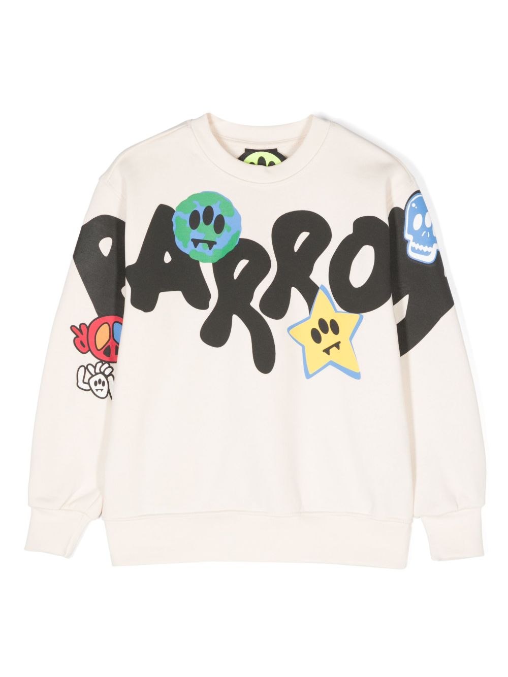 Barrow kids logo印花卫衣 - 中性色