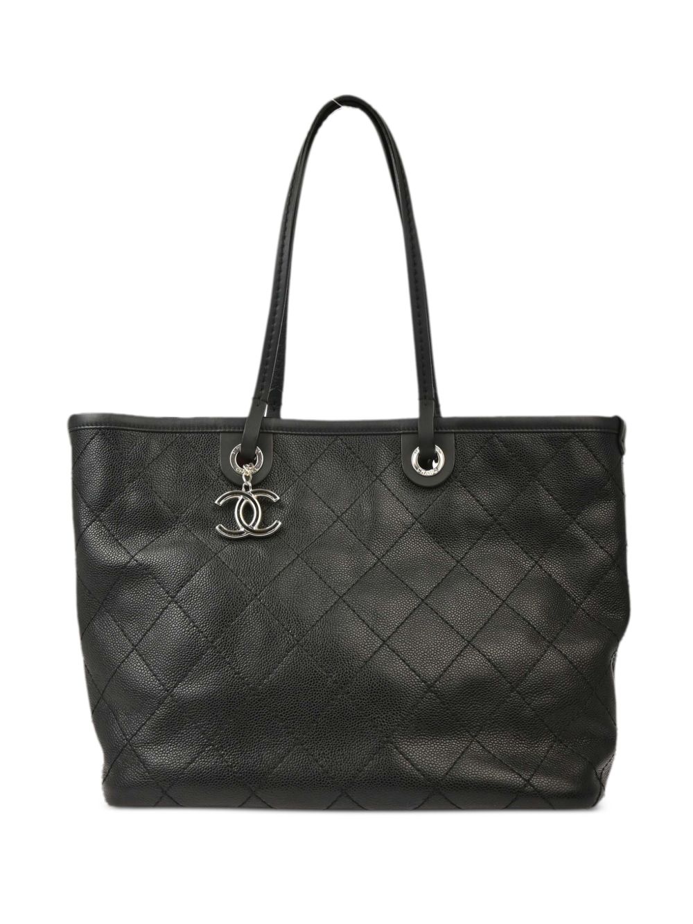CHANEL Pre-Owned Shopping Fever 手提包（2014年典藏款） - 黑色
