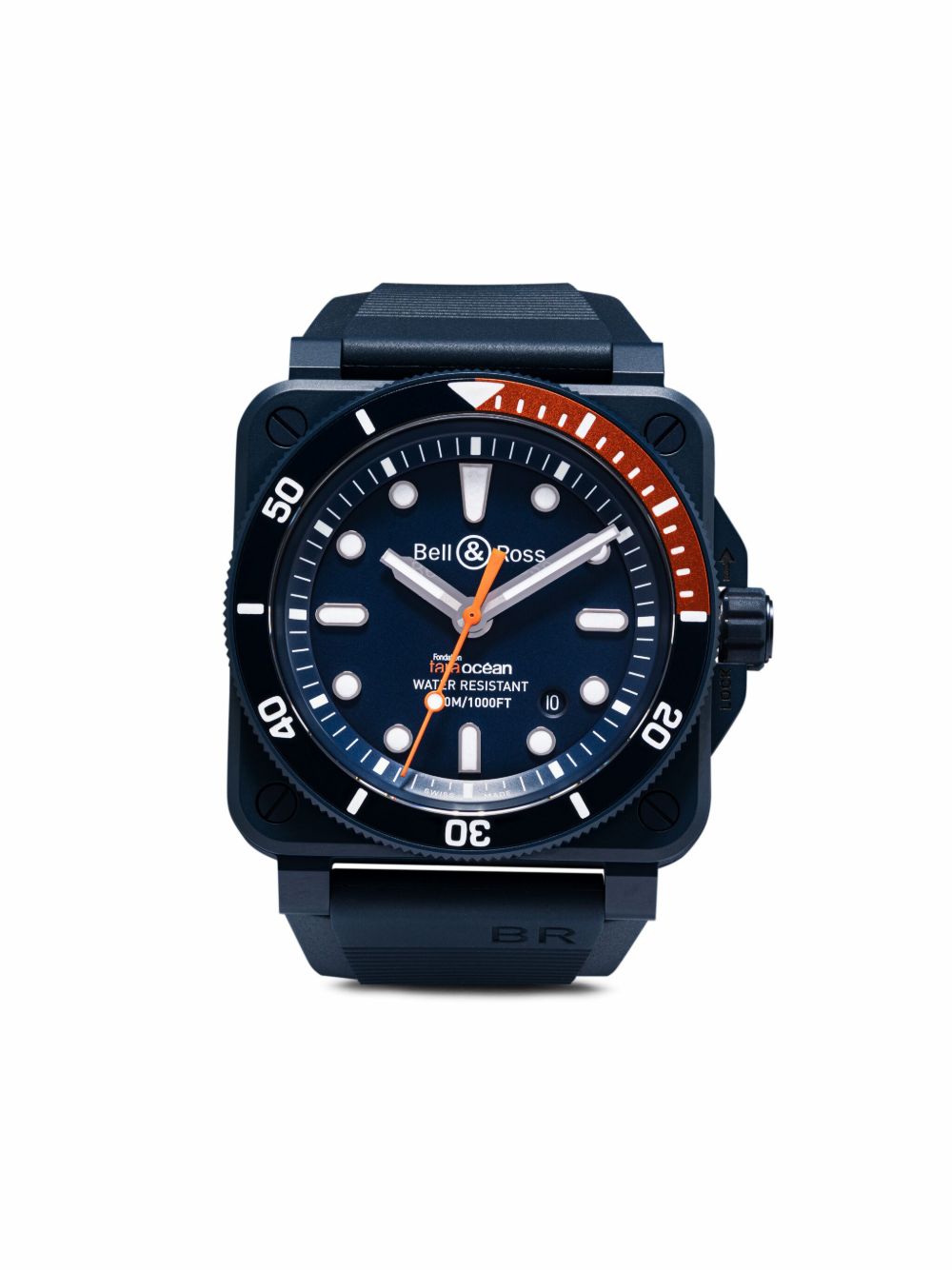 Bell & Ross BR 03-92 Diver Tara 42毫米腕表 - 蓝色