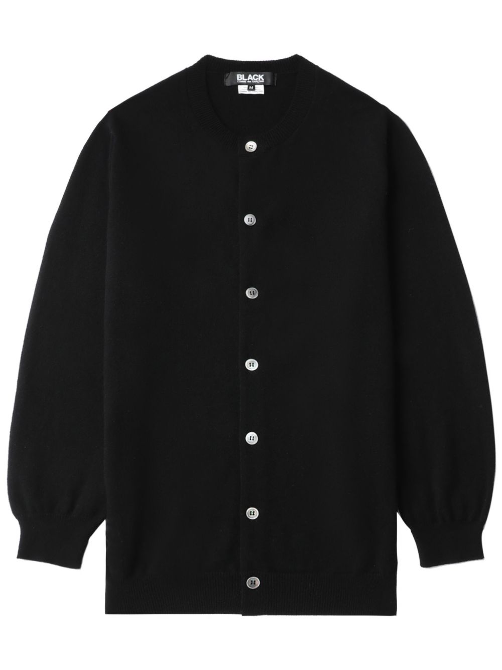 Black Comme Des Garçons 羊毛开衫 - 黑色