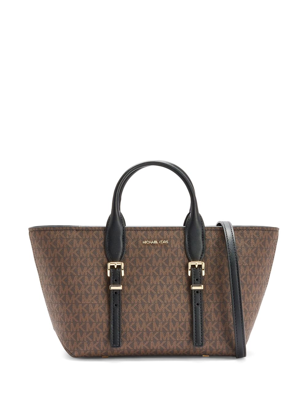 Michael Kors Moore 小号手提包 - 褐色