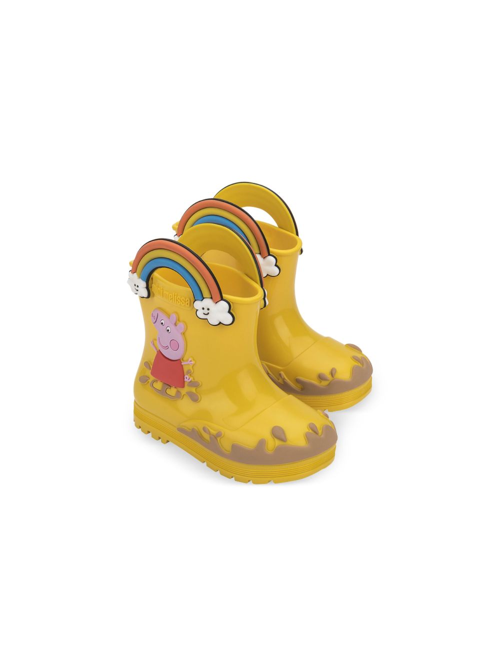 Mini Melissa Welly x Peppa Pig 雨靴 - 黄色