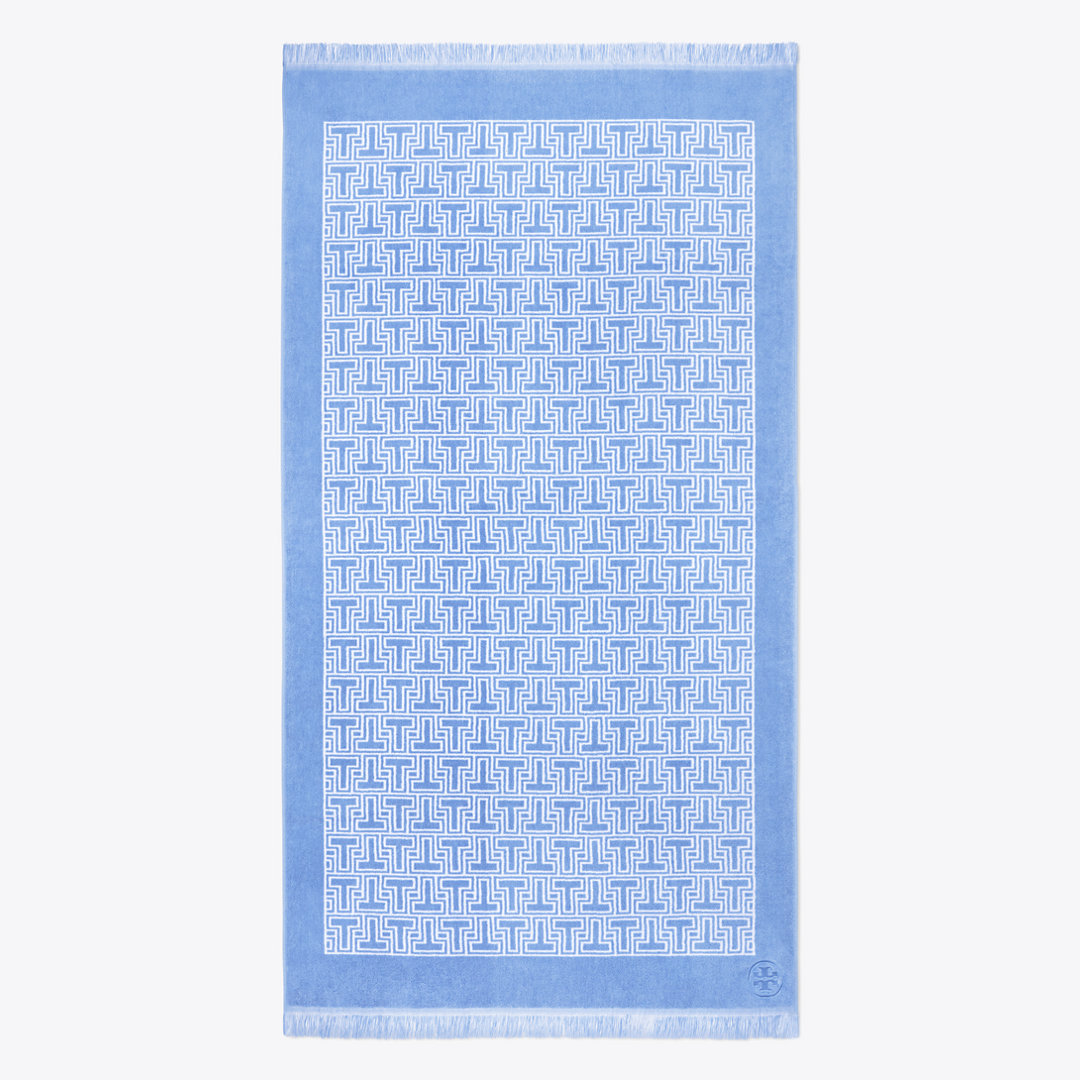 Tory Burch T-Tile Beach Towel