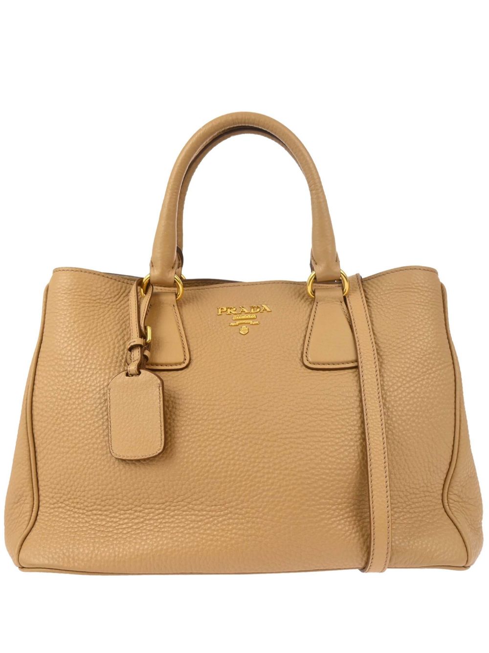 Prada Pre-Owned Daino 手提包（2010年代典藏款） - 褐色