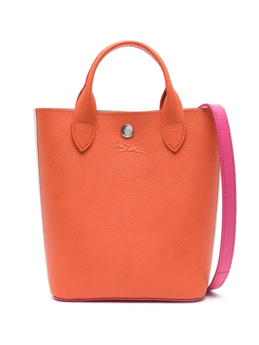 Longchamp Épure XS 皮质托特包 - 橘色