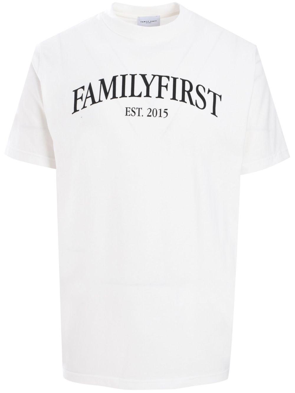 Family First Est. 2015 T恤 - 白色