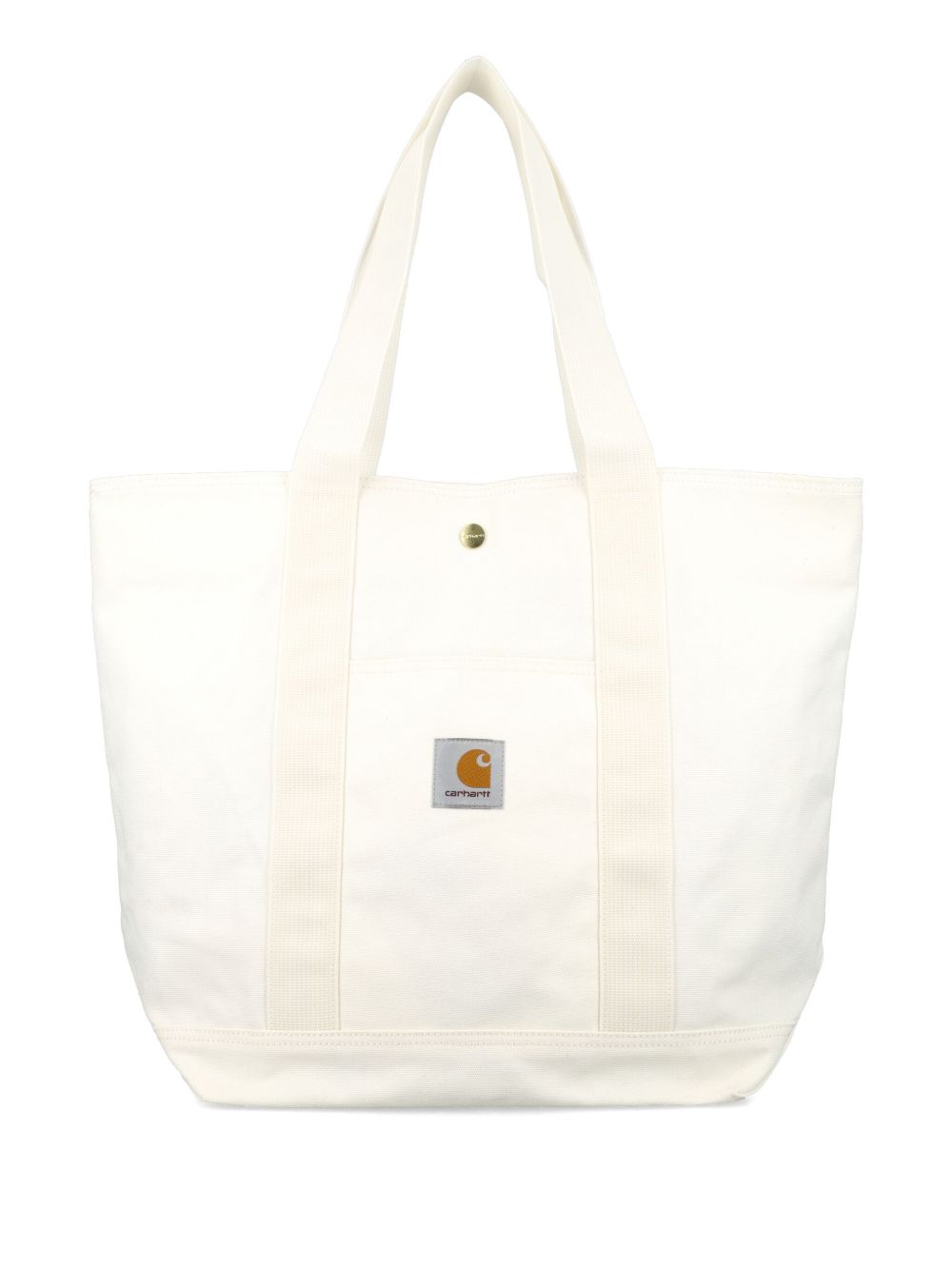 Carhartt WIP 标贴帆布托特包 - 白色