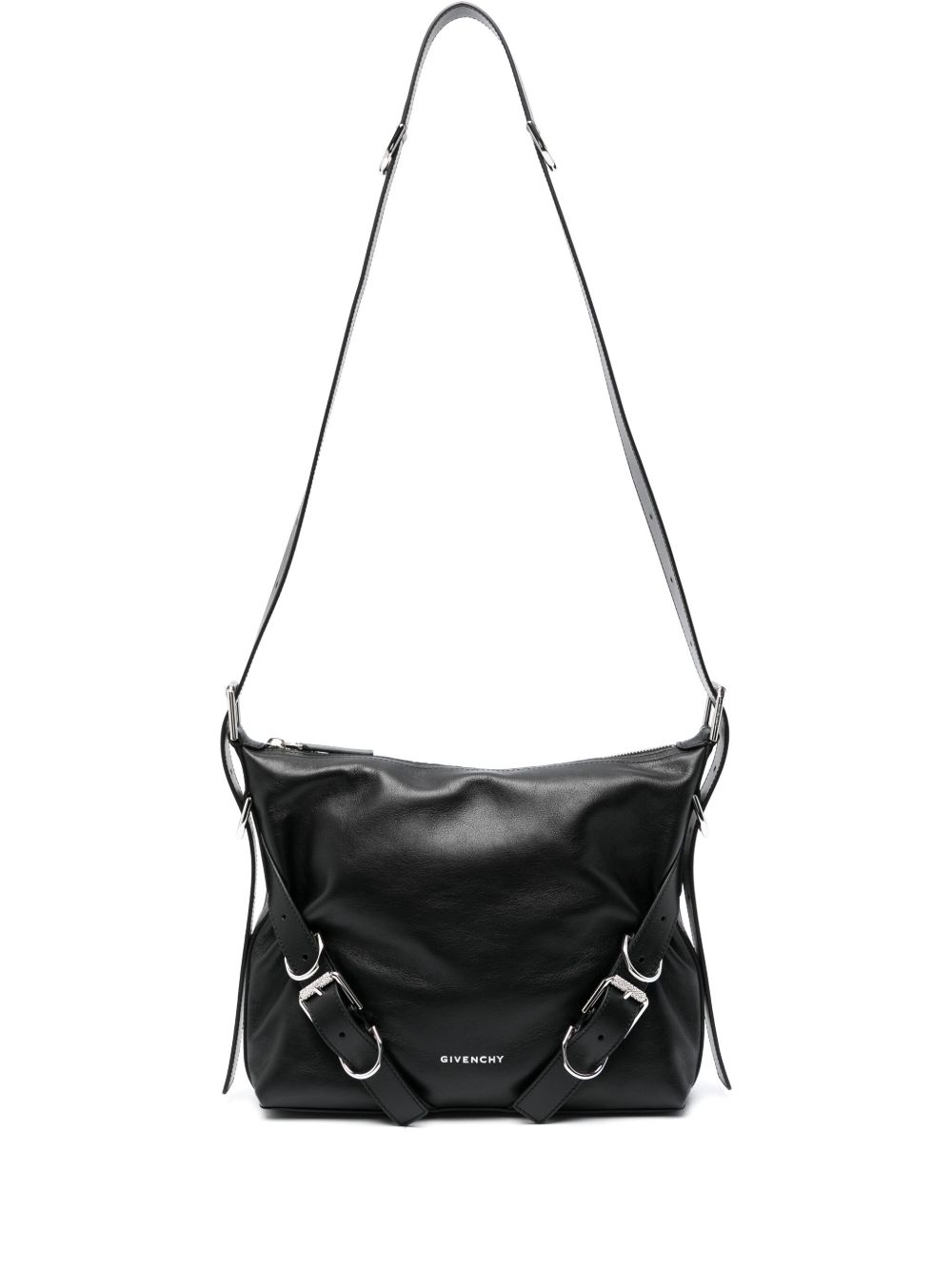 Givenchy Voyou 皮质单肩包 - 黑色