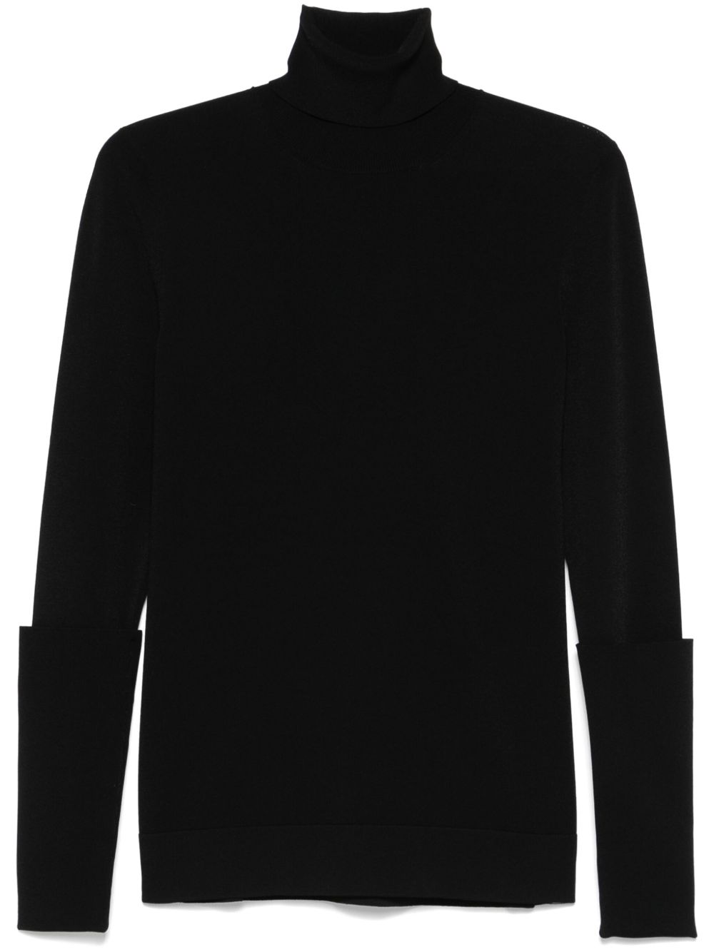 Jil Sander 高领毛衣 - 黑色