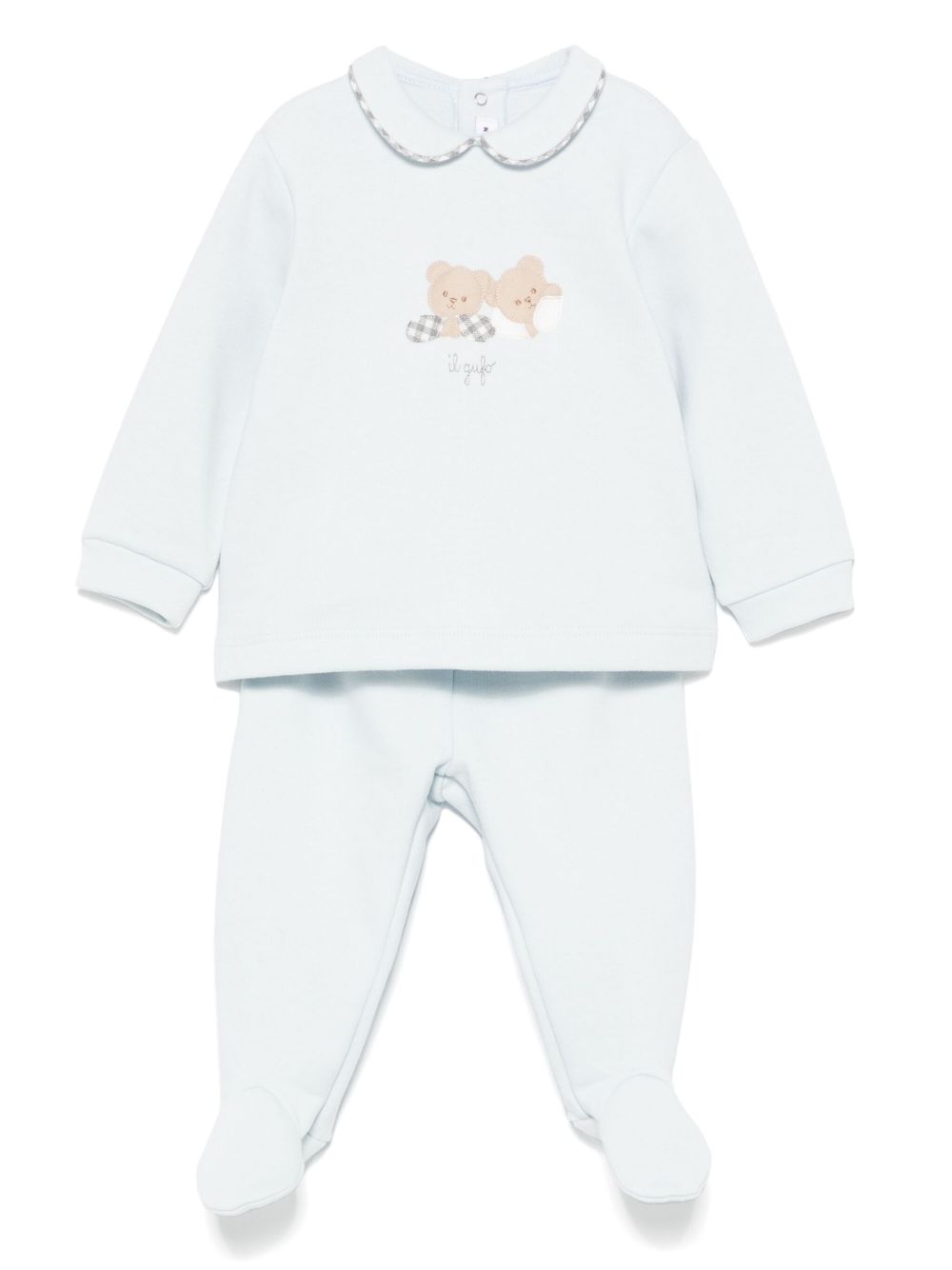 Il Gufo Bear 连体睡衣 - 蓝色