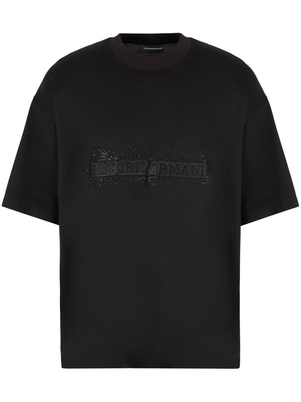 Emporio Armani ASV Clubwear T恤 - 黑色