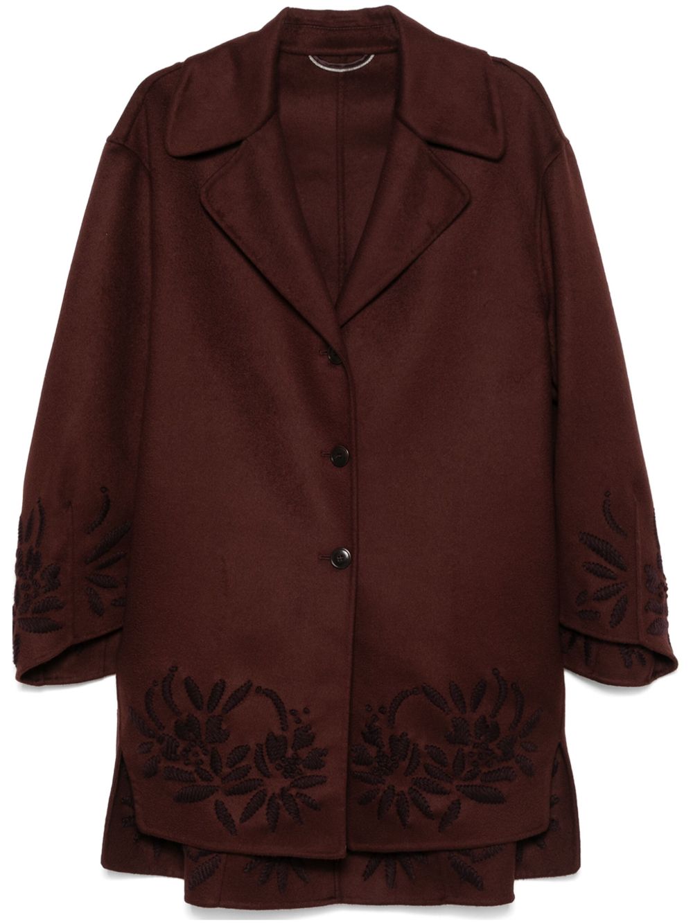 Ermanno Scervino 图案刺绣外套 - 红色