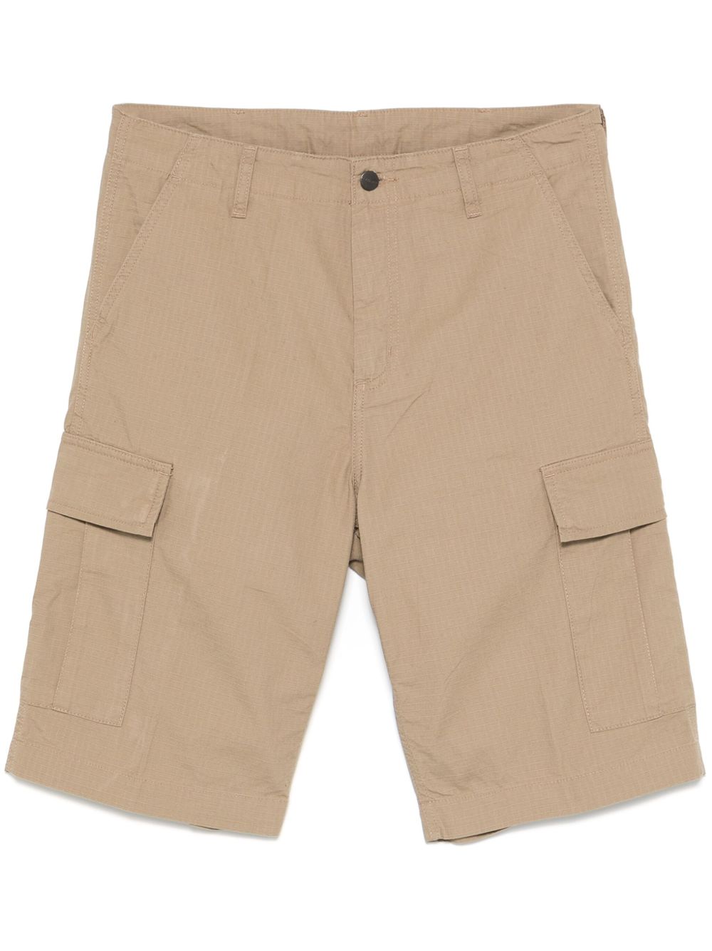 Carhartt WIP 标贴工装短裤 - 褐色