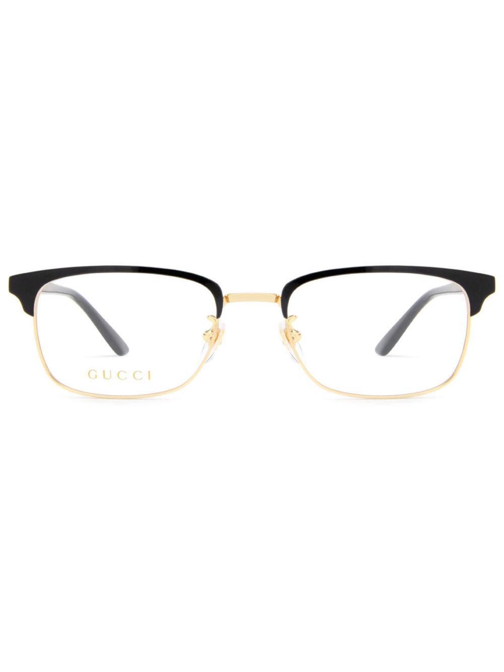 Gucci Eyewear 方框眼镜 - 黑色