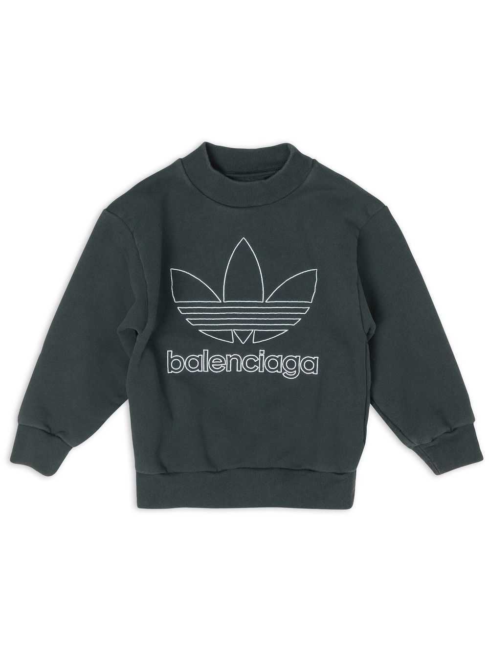 Balenciaga Kids x adidas 圆领卫衣 - 绿色