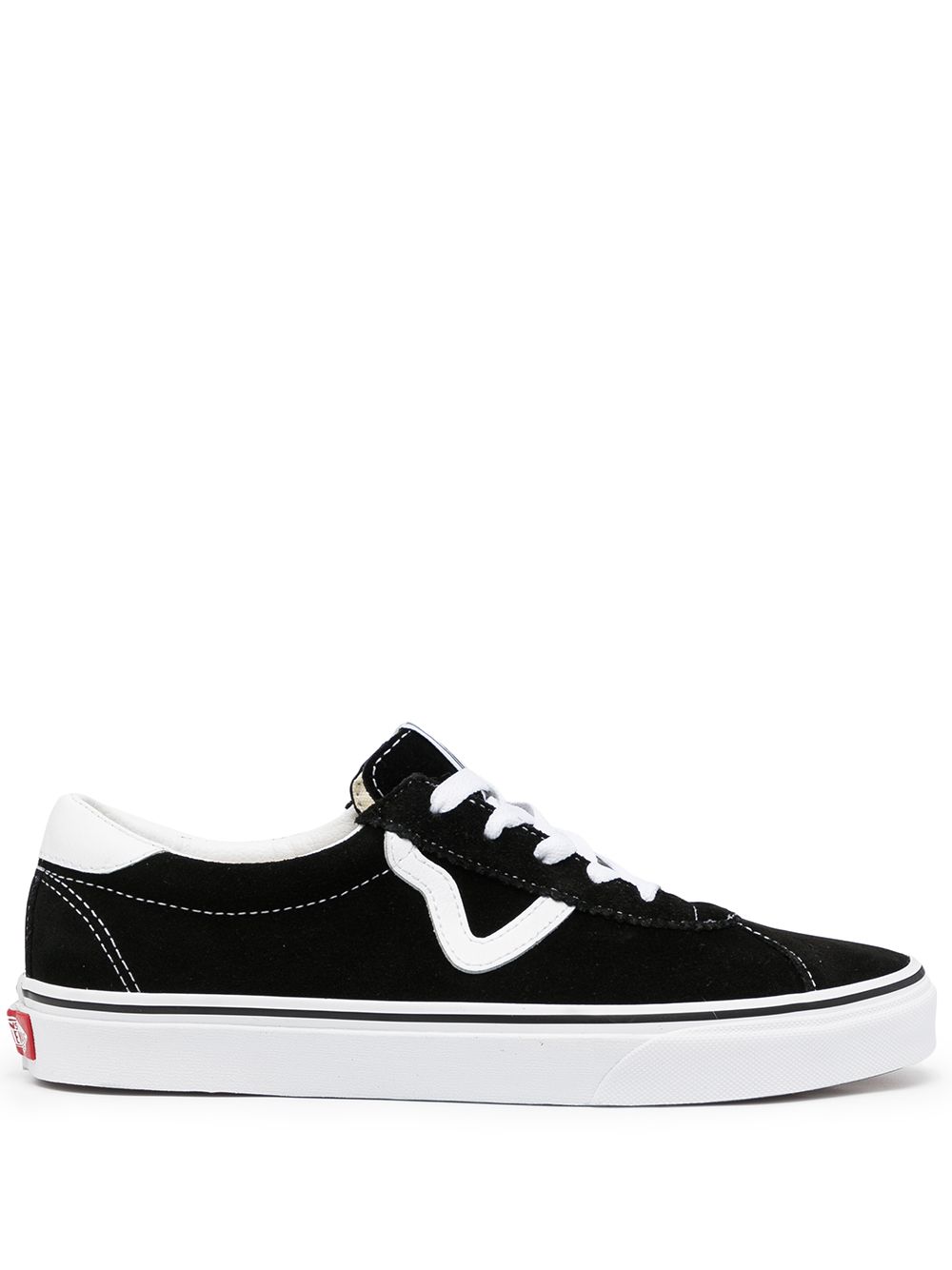 Vans UA Sport 绒面皮运动鞋 - 黑色