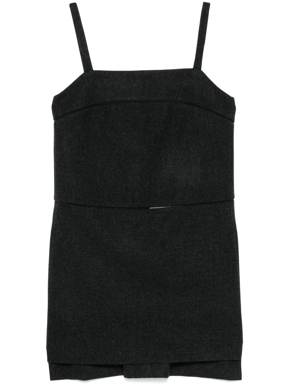 Max Mara Leale 迷你连衣裙 - 灰色
