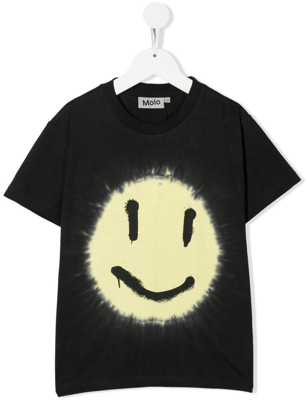 Molo Smiley Face 印花T恤 - 黑色