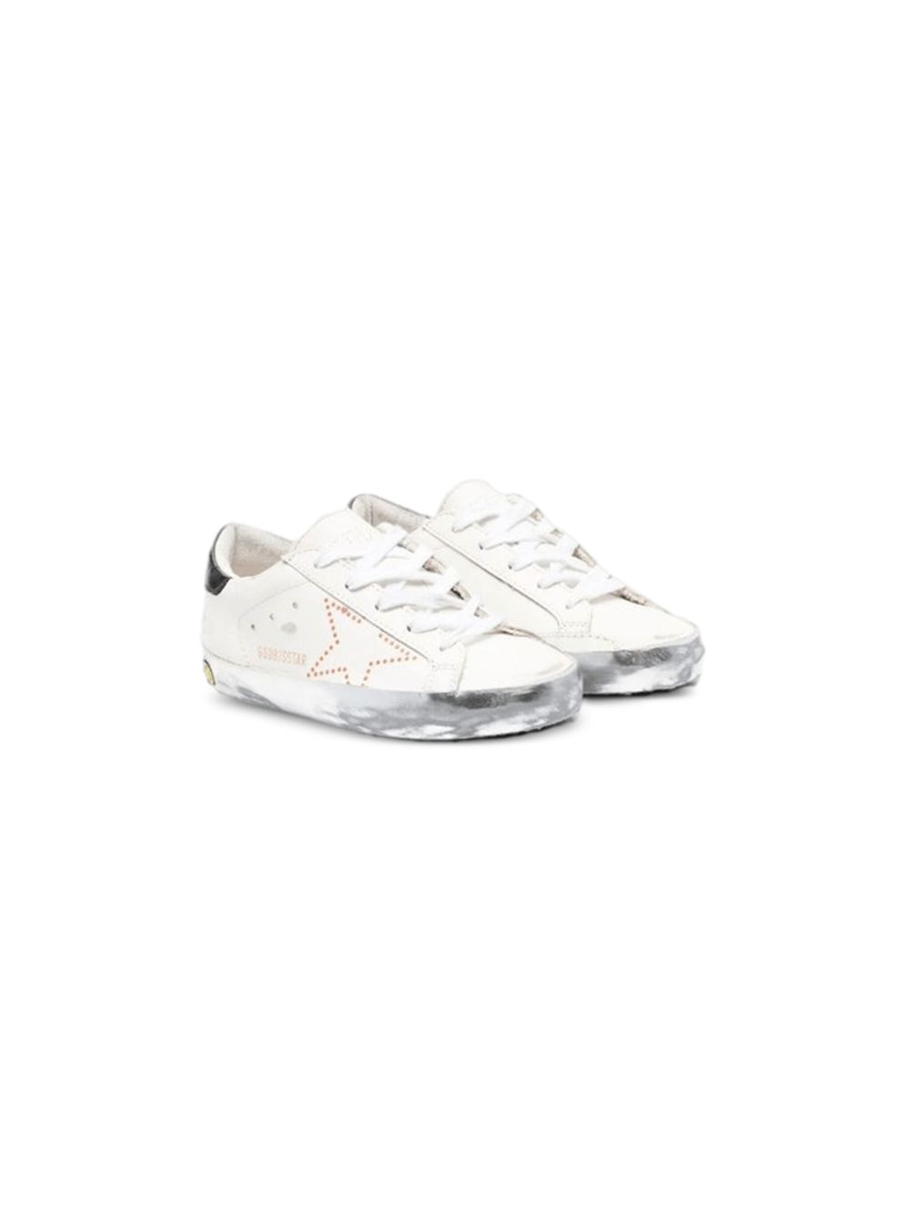 Golden Goose Kids Superstar 运动鞋 - 白色