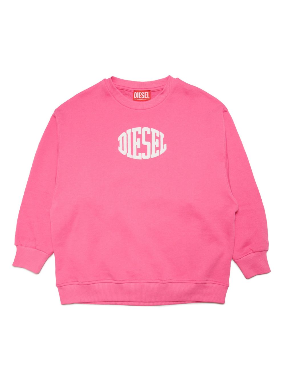 Diesel Kids Siwi 棉卫衣 - 粉色