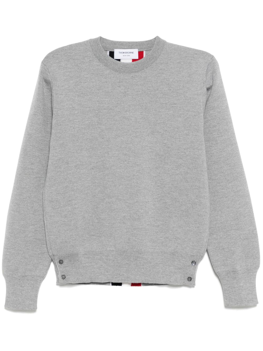 Thom Browne 圆领毛衣 - 灰色